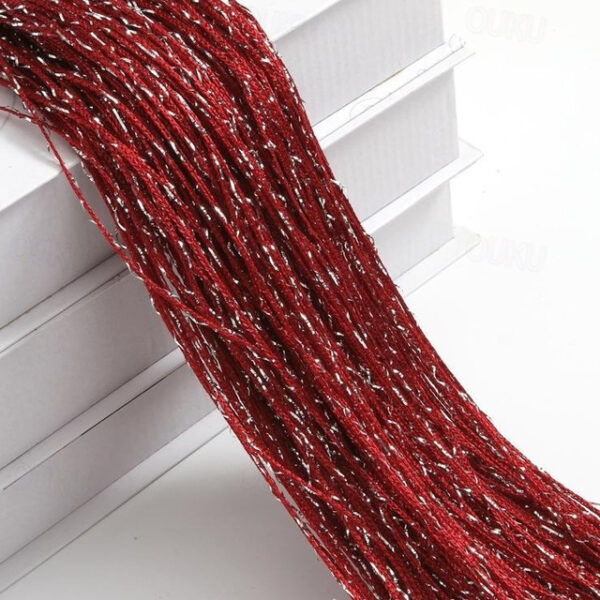 1PCS 100cm*200cm Fly Screen Fringe Tassel Curtain String Sparkle Curtains Bedroom Curtains Room Decor Divider Door Window Decor 2025 - US $6.99