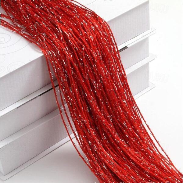 1PCS 100cm*200cm Fly Screen Fringe Tassel Curtain String Sparkle Curtains Bedroom Curtains Room Decor Divider Door Window Decor 2025 - US $6.99