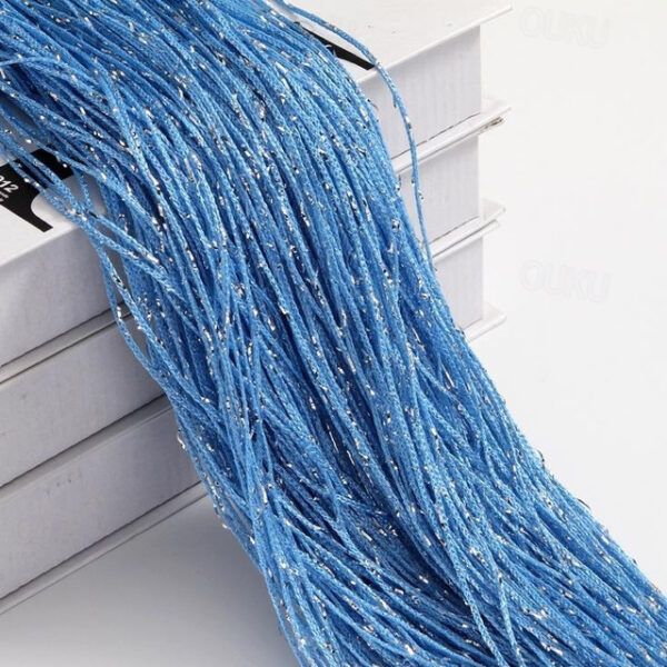 1PCS 100cm*200cm Fly Screen Fringe Tassel Curtain String Sparkle Curtains Bedroom Curtains Room Decor Divider Door Window Decor 2025 - US $6.99