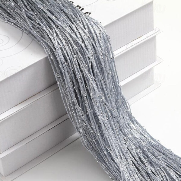 1PCS 100cm*200cm Fly Screen Fringe Tassel Curtain String Sparkle Curtains Bedroom Curtains Room Decor Divider Door Window Decor 2025 - US $6.99