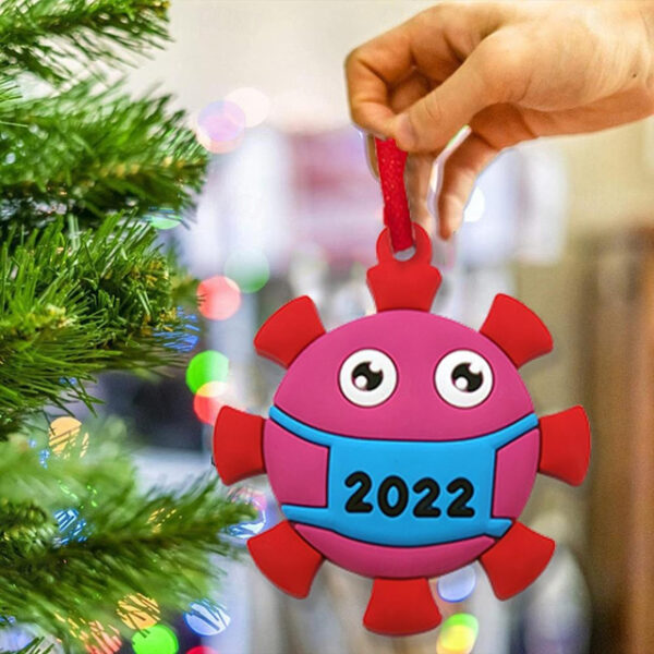 2022 Christmas decorations Virus doll Christmas tree decoration pendant 2025 - US $5.99