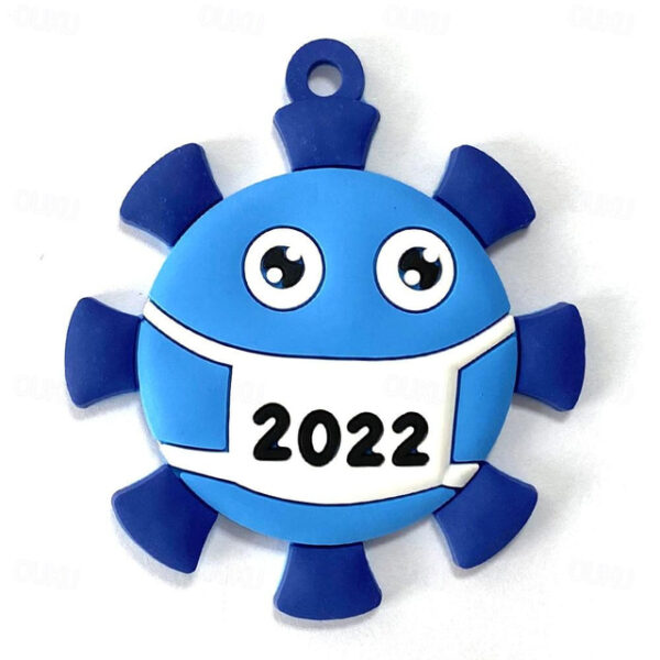 2022 Christmas decorations Virus doll Christmas tree decoration pendant 2025 - US $5.99