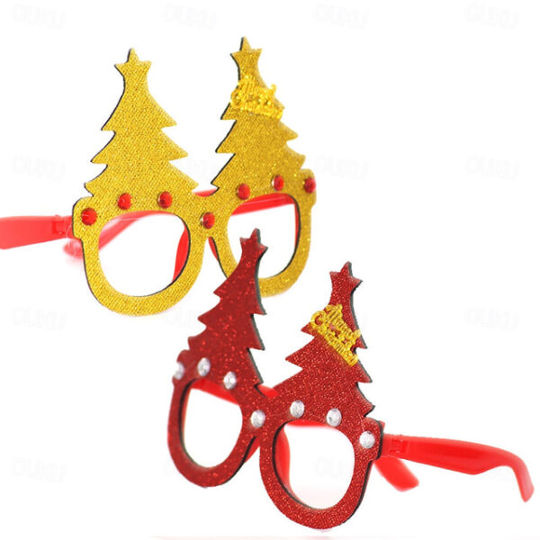 Christmas Decorations, Eyeglass Frames, Couples, Children'S Outfits, Photography Props, Christmas Trees, Deer Antler Glasses 2025 - US $7.49