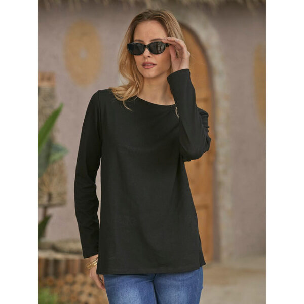 Women‘s Blouse Basic Plain Basic Round Neck Regular Fall Green Black Blue Dark Pink Khaki 2024 - US $25.99