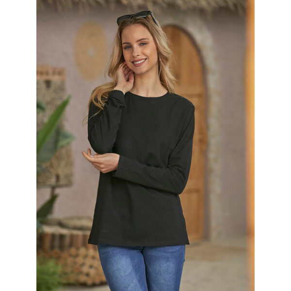 Women‘s Blouse Basic Plain Basic Round Neck Regular Fall Green Black Blue Dark Pink Khaki 2024 - US $25.99